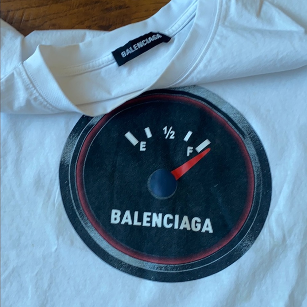 Balenciaga Fuel Gauge Tank t-shirt women’s medium
